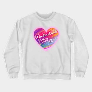 Wonderstruck Enchanted Lyric art Crewneck Sweatshirt